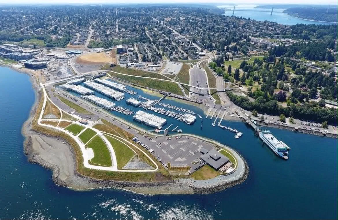Tacoma bay and waterfront